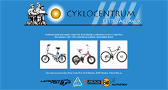 Desktop Screenshot of cyklocentrum.com