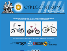 Tablet Screenshot of cyklocentrum.com