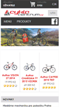 Mobile Screenshot of cyklocentrum.cz
